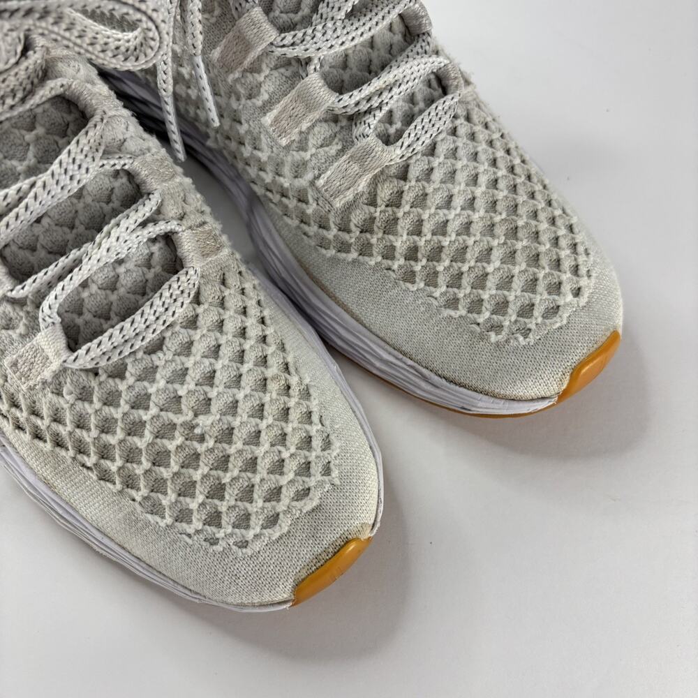 NOBULL Allday Knit White Solid Athletic Shoe Men Size 8.5 Women’s Size 10 - Picture 8 of 11